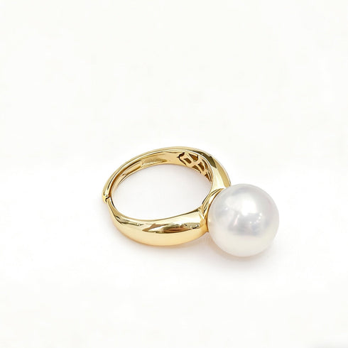 Power Edison Pearl Ring - Sterling Silver